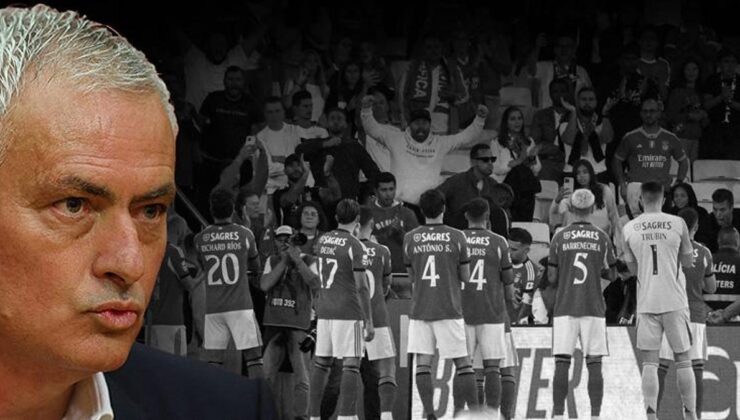 Jose Mourinho’ya 90+1 şoku! Tam kazandım derken neye uğradığını şaşırdı: Benfica’ya ağır darbe
