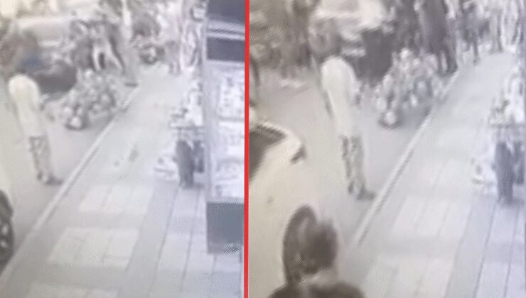 Konvoydakilere tepki gösterdi, engelli kızının yanında dövdüler