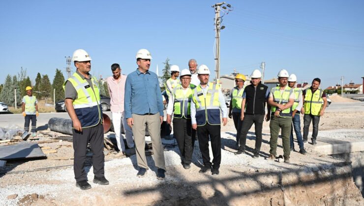 Konya’da şehri merkezine su aktaracak! 62 kilometrelik hatta bağlantı çalışmaları