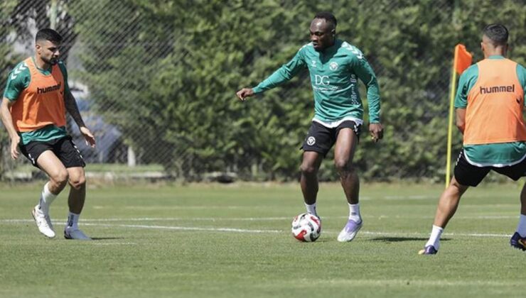 Konyaspor, Başakşehir mesaisini sürdürüyor