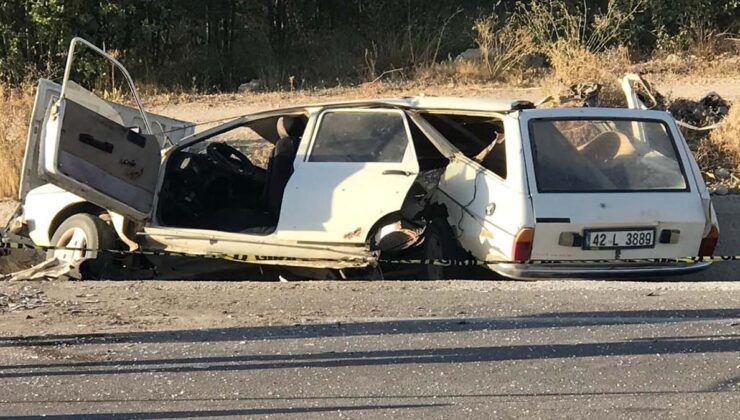 Konya'da feci kaza: İkizler can verdi, 1’i ağır 5 yaralı