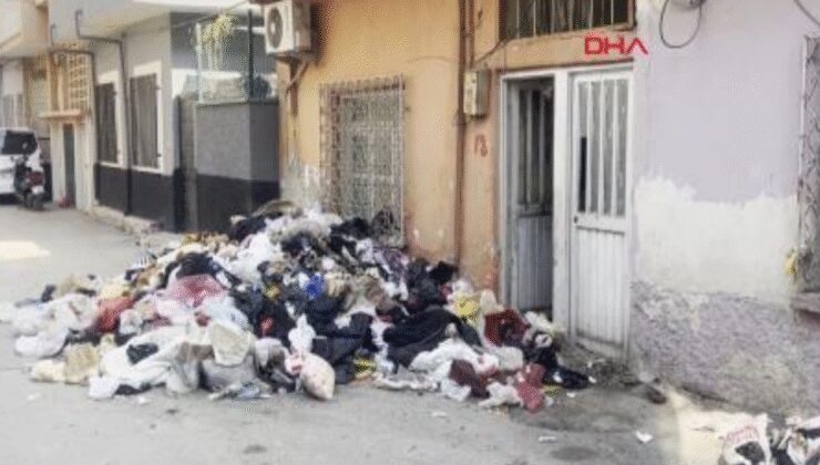 Kötü koku ihbarıyla geldiler: 2 kamyon çöp çıktı