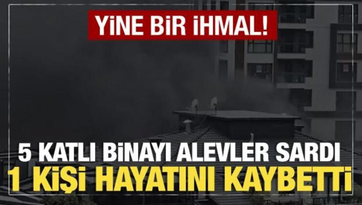 Küçükçekmece’de 5 katlı binada yangın! Ölü ve yaralılar var