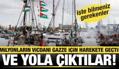 Küresel Sumud Filosu Tunus’tan Gazze’ye doğru yola çıktı