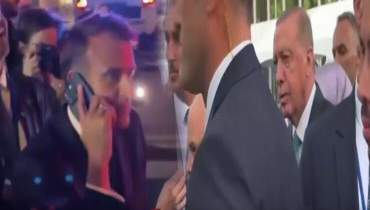 Macron’dan sonra Erdoğan’da Trump’ın konvoyunu beklemek zorunda kaldı