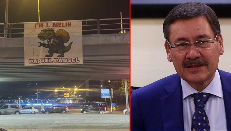 Melih Gökçek'e bir pankart şoku daha