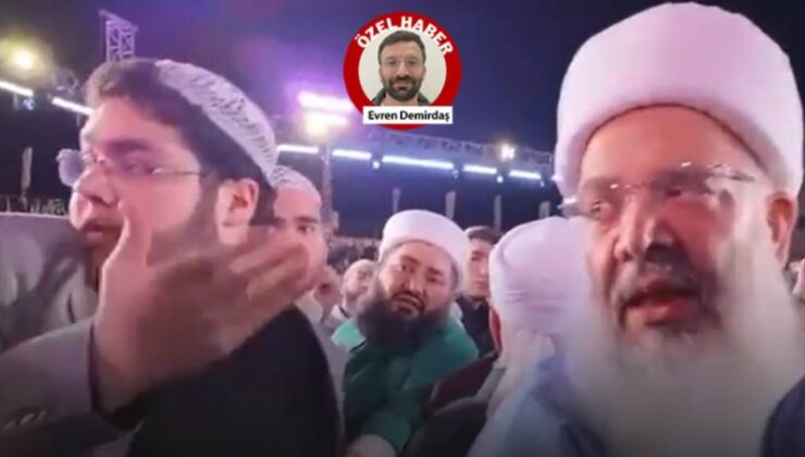Menzil'in şatafatlı düğününde müritler birbirine girdi