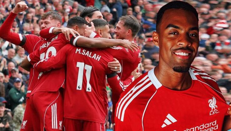 Merseyside derbisinde kazanan Liverpool! Gravenberch tarihe geçti