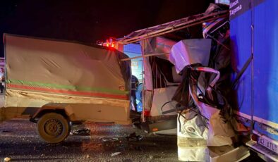 Mersin’de feci kaza! 3 ölü ve çok sayıda yaralı var