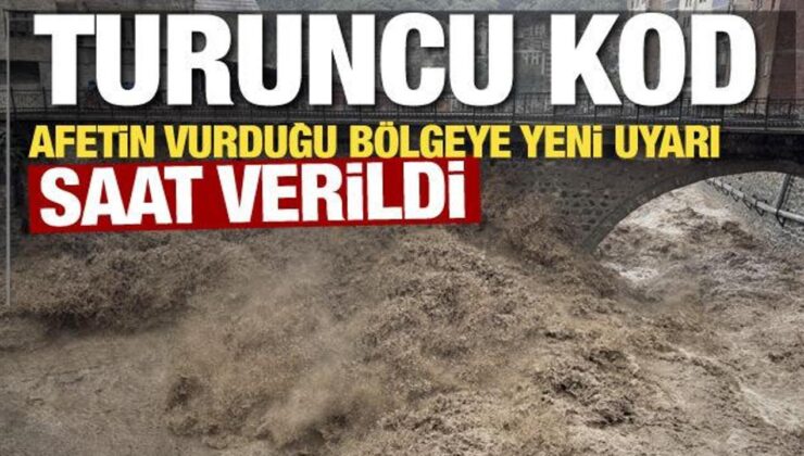 Meteoroloji’den 4 ilde turuncu alarm! Kuvvetli yağışlar sürecek: Sel ve heyelana dikkat!