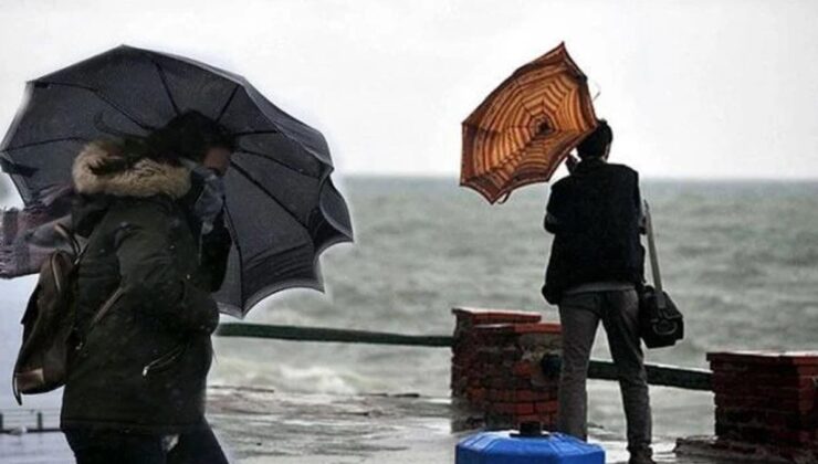 Meteoroloji’den kuvvetli yağış ve rüzgâr uyarısı