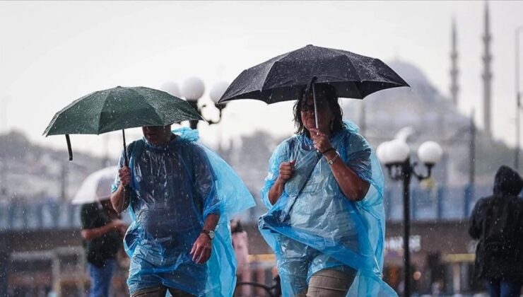 Meteoroloji'den 10 ile sarı kodlu yağış uyarısı