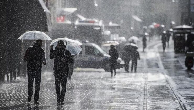 Meteoroloji'den bugün için sağanak uyarısı