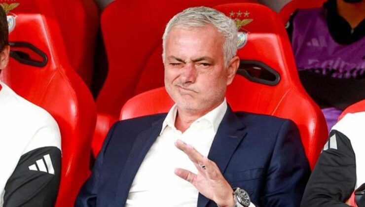 Mourinho’lu Benfica zar zor galibiyeti kaptı | Maç sonu yorgunluktan dert yandı