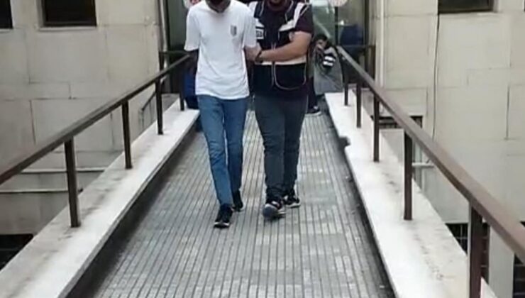Polisi görünce çimlere yatıp ölü taklidi yaptı