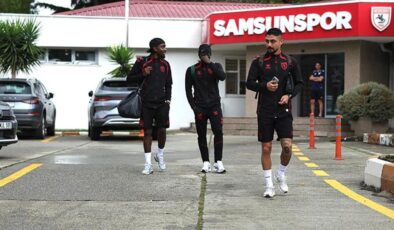 Samsunspor’da hedef 3 puan! Gaziantep’e gittiler