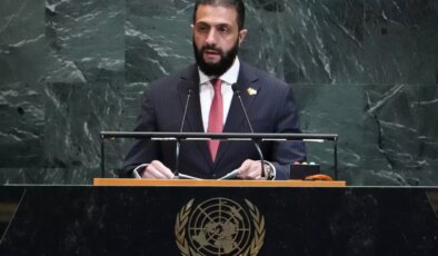 Şara’dan BM kürsüsünde tarihi çağrı: Suriye’ye yönelik yaptırımlar kaldırılmalı