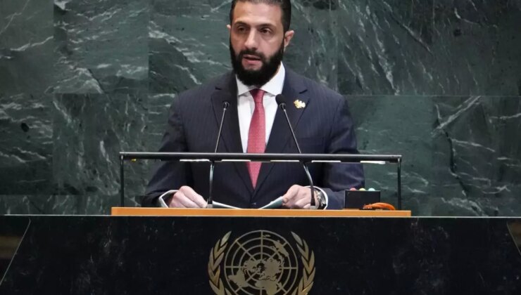 Şara’dan BM kürsüsünde tarihi çağrı: Suriye’ye yönelik yaptırımlar kaldırılmalı