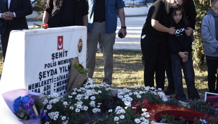 Şehit Polis memuru Şeyda Yılmaz, şehadetinin yıl dönümünde dualarla anıldı