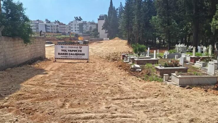 Selanik göçmenlerinin mezarları yol olmayacak