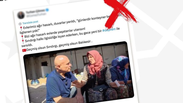 Sındırgı’daki depremzedelere konteyner verilmediği iddiası yalanlandı