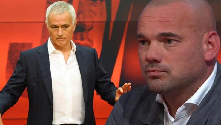 Sneijder’den olay Mourinho sözleri ‘Böyle konuşması akıllıca değil, çok yazık’