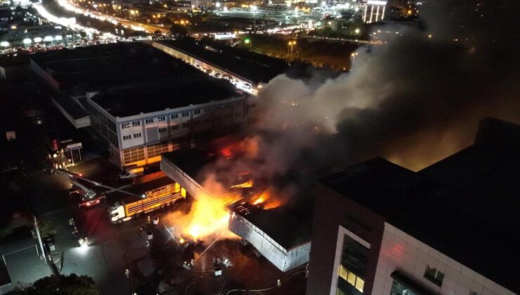 Son dakika: Başakşehir’deki korkutan yangın söndürüldü