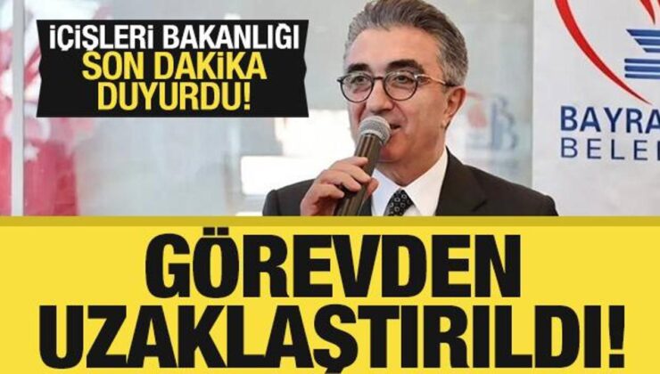 Son dakika: Bayrampaşa Belediye Başkanı Hasan Mutlu görevden uzaklaştırıldı!