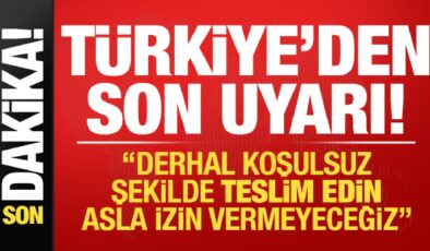 Son dakika: Türkiye’den YPG/SDG’ye son uyarı: Derhal koşulsuz şekilde teslim edin…
