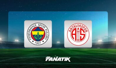 CANLI |Fenerbahçe-Antalyaspor maçı Canlı Anlatım – FB Antalya maçı kadroları, skoru ve istatistikleri (Süper Lig 7. hafta maçı)