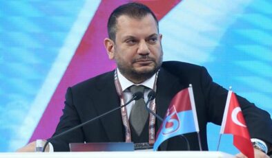 Trabzonspor Kulübü Başkanı Ertuğrul Doğan’dan hakemlere tepki!