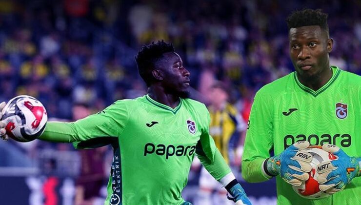 Trabzonspor’da Andre Onana’dan hakem cevabı: Yaşananlar biliniyor