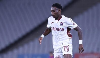 Trabzonspor’da Olaigbe sevinci