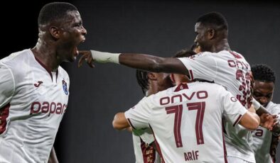 Trabzonspor’da Onuachu fırtınası! Maça damga vurdu