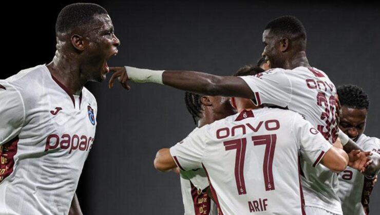 Trabzonspor’da Onuachu fırtınası! Maça damga vurdu