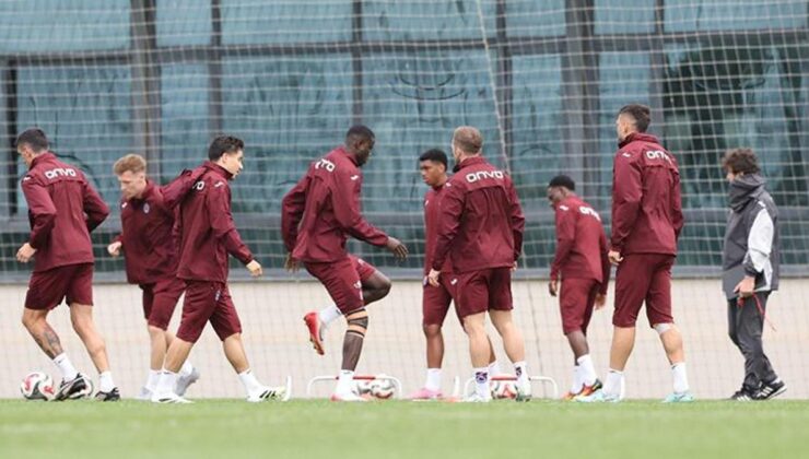 Trabzonspor’da tam beş eksik!