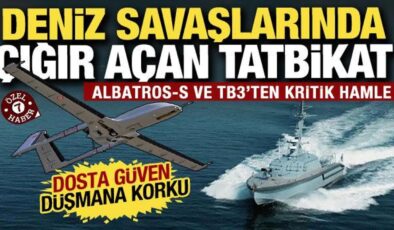 Türk denizlerinde düşmana korku: Albatros ve TB3’ten Doğu Akdeniz’de ortak tatbikat!