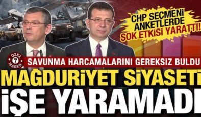 Türkiye’nin savunmadaki başarısını hazmedemedi: CHP seçmeni anketlerde şaşırttı!
