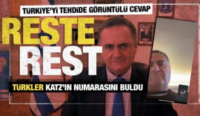 Türkler, İsrail Savunma Bakanı Katz’ı görüntülü arayarak cevap verdi