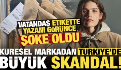 Vatandaş görünce şaşkına döndü! Ünlü markadan Türkiye’de büyük skandal, çığ gibi büyüdü…