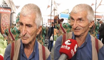 Vatandaşın pazar röportajı yürek sızlattı!