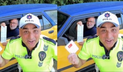 Videolarıyla ünlenmişti! Fenomen trafik polisi görevden uzaklaştırıldı