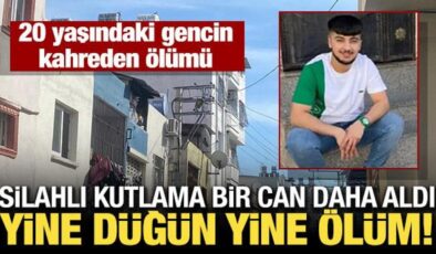 Yine düğün yine ölüm! Havaya ateş açıldı, 20 yaşındaki genç hayatını kaybetti!