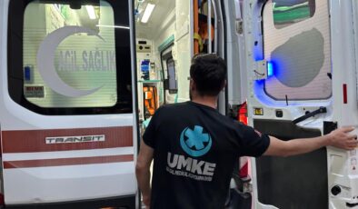 Yolda yürüyen vatandaşa başıboş sokak köpeği saldırısı!