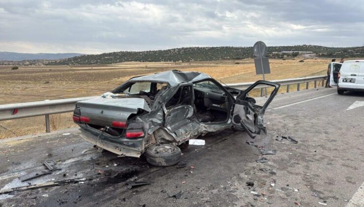 Yozgat’ta feci kaza! 1 kişi öldü, 3 kişi yaralandı
