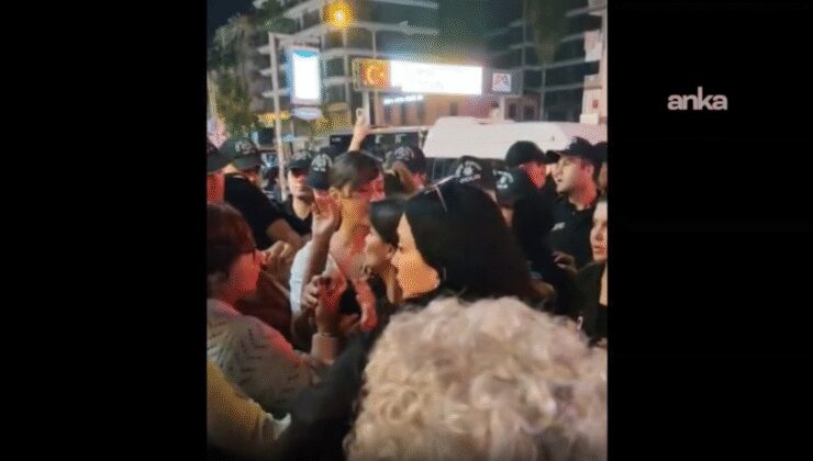 11. Yargı Paketi protestosu: LGBTİ flaması arbede çıkardı