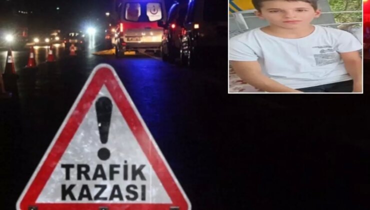 13 yaşındaki çocuğun kahreden ölümü! Komşusunun motosikletini izinsiz alınca canından oldu