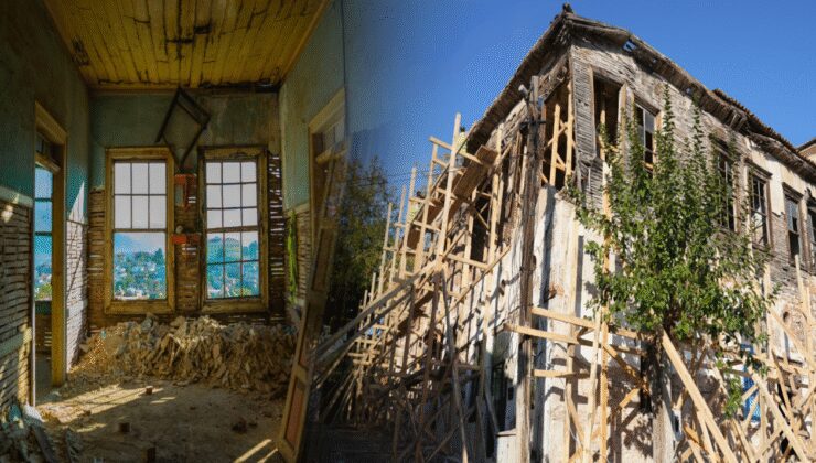 250 yıllık konak belediye binası olacak restorasyon çalışmaları başladı