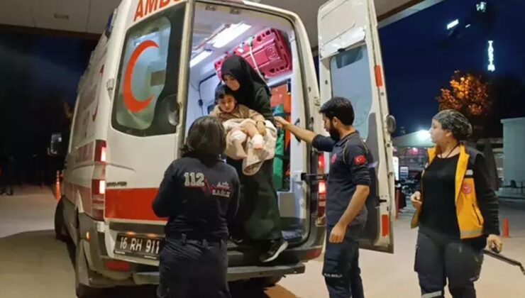 3 yaşındaki çocuğun üzerine çaydanlık döküldü