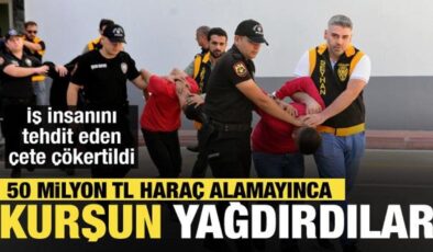 50 milyon haraç isteyip, iş yeri, ev ve muhtarlık kurşunladılar: 6 tutuklama